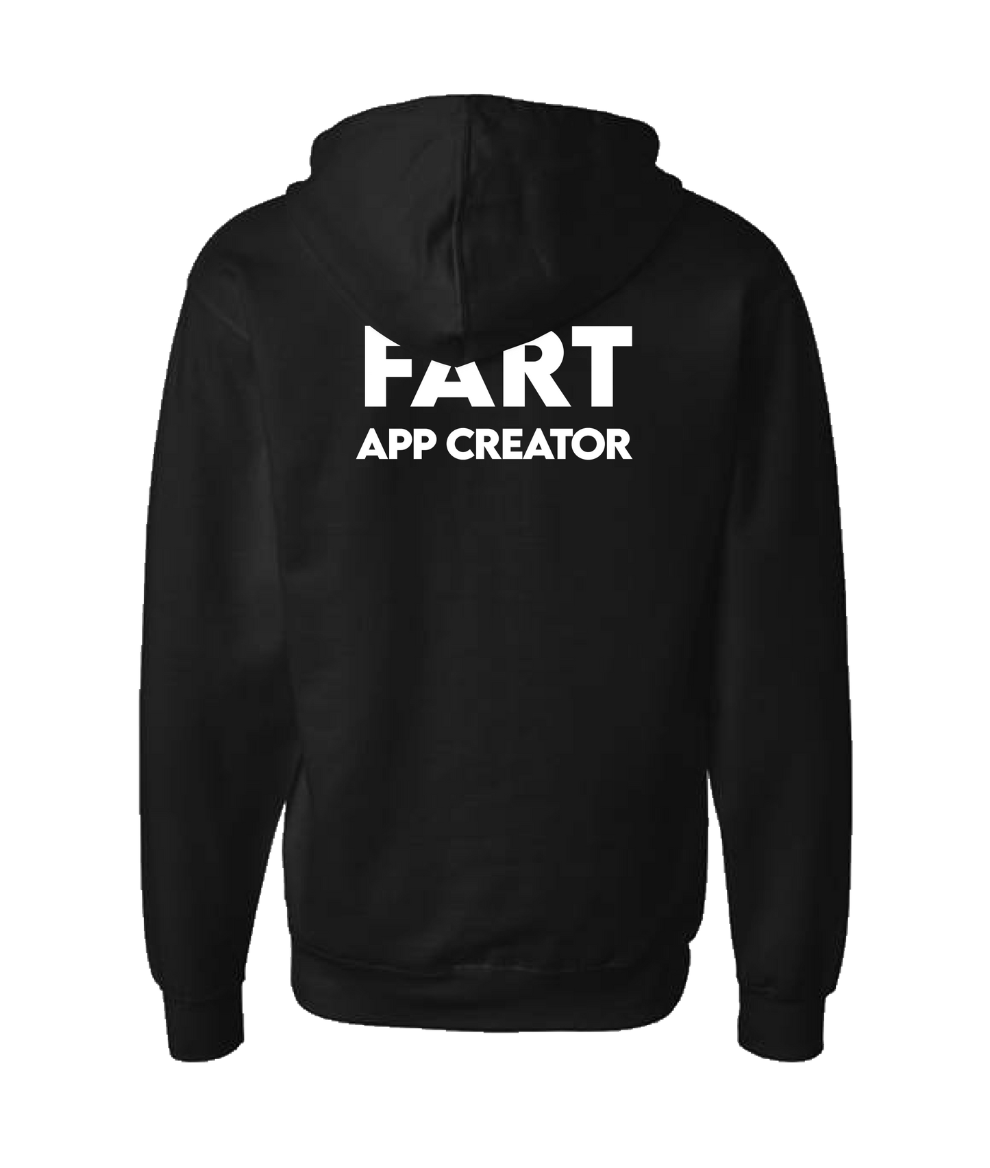 iFart - APP CREATOR - Black Zip Up Hoodie