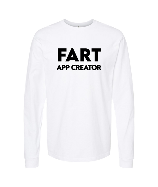 iFart - APP CREATOR - White Long Sleeve T