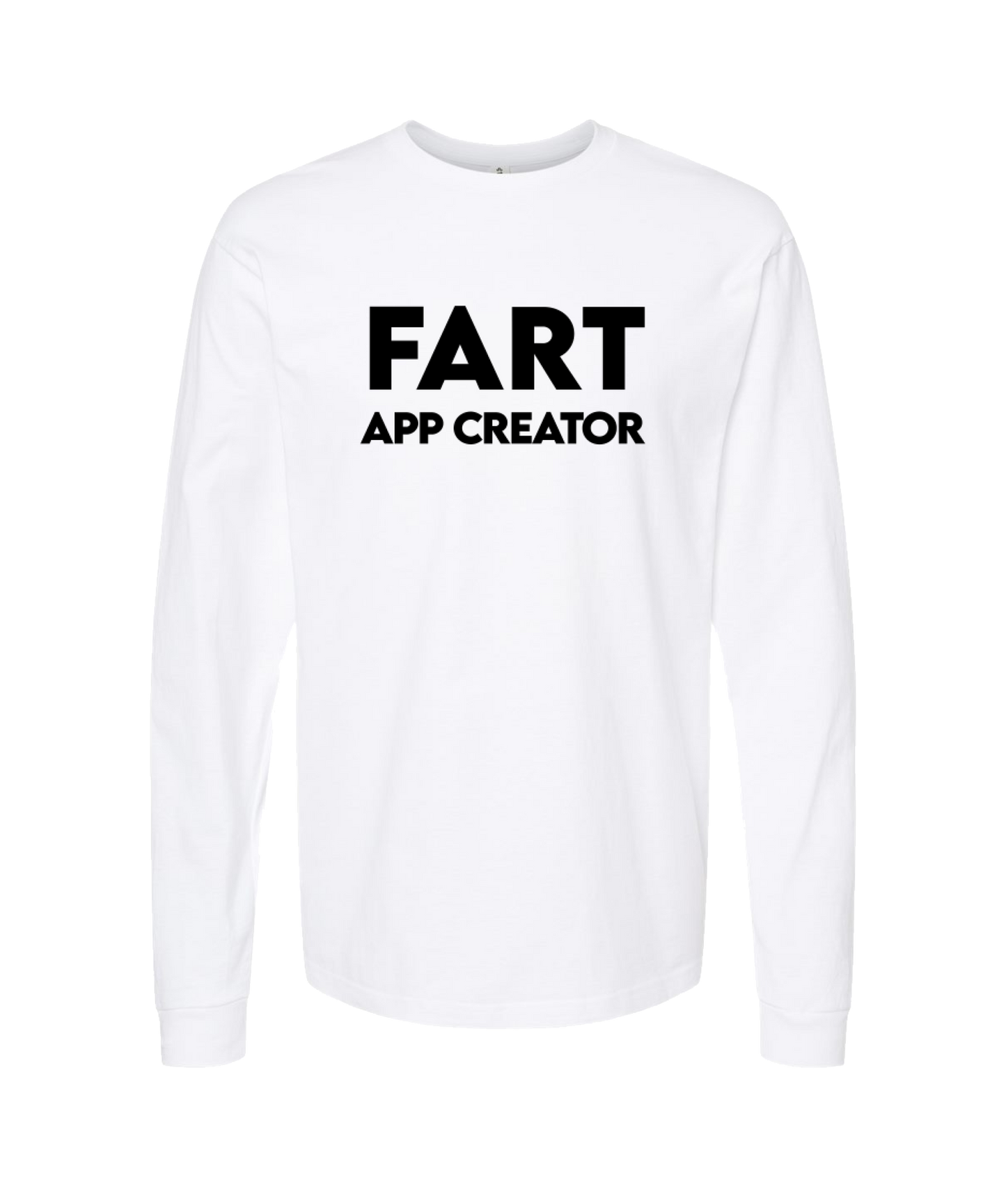 V-IFARTOP - APP CREATOR - White Long Sleeve T