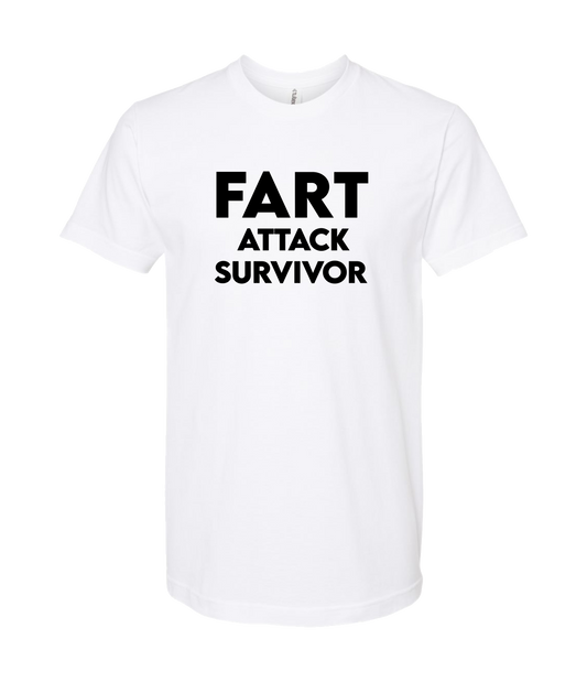 iFart - ATTACK SURVIVOR - White T-Shirt