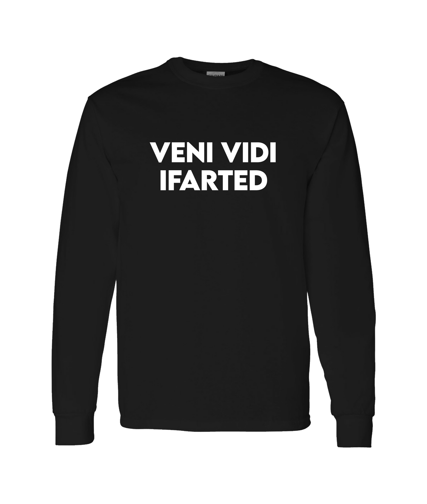 V-IFARTOP - VENI VIDI - Black Long Sleeve T