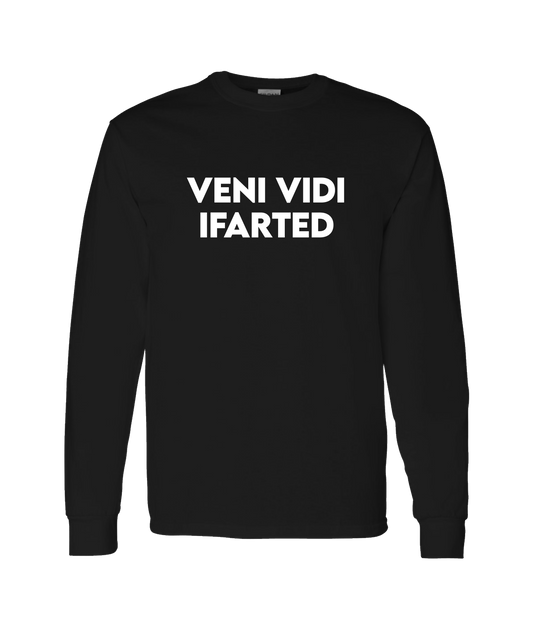 V-IFARTOP - VENI VIDI - Black Long Sleeve T