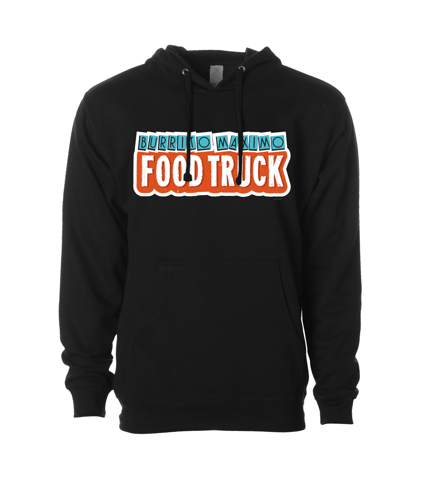 iFart - BURRITO MAXIMO - Black Hoodie