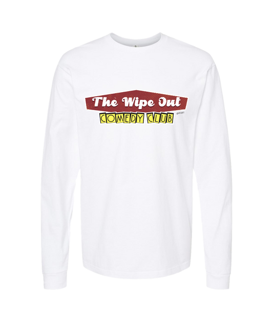 V-IFARTOP - WIPE OUT - White Long Sleeve T