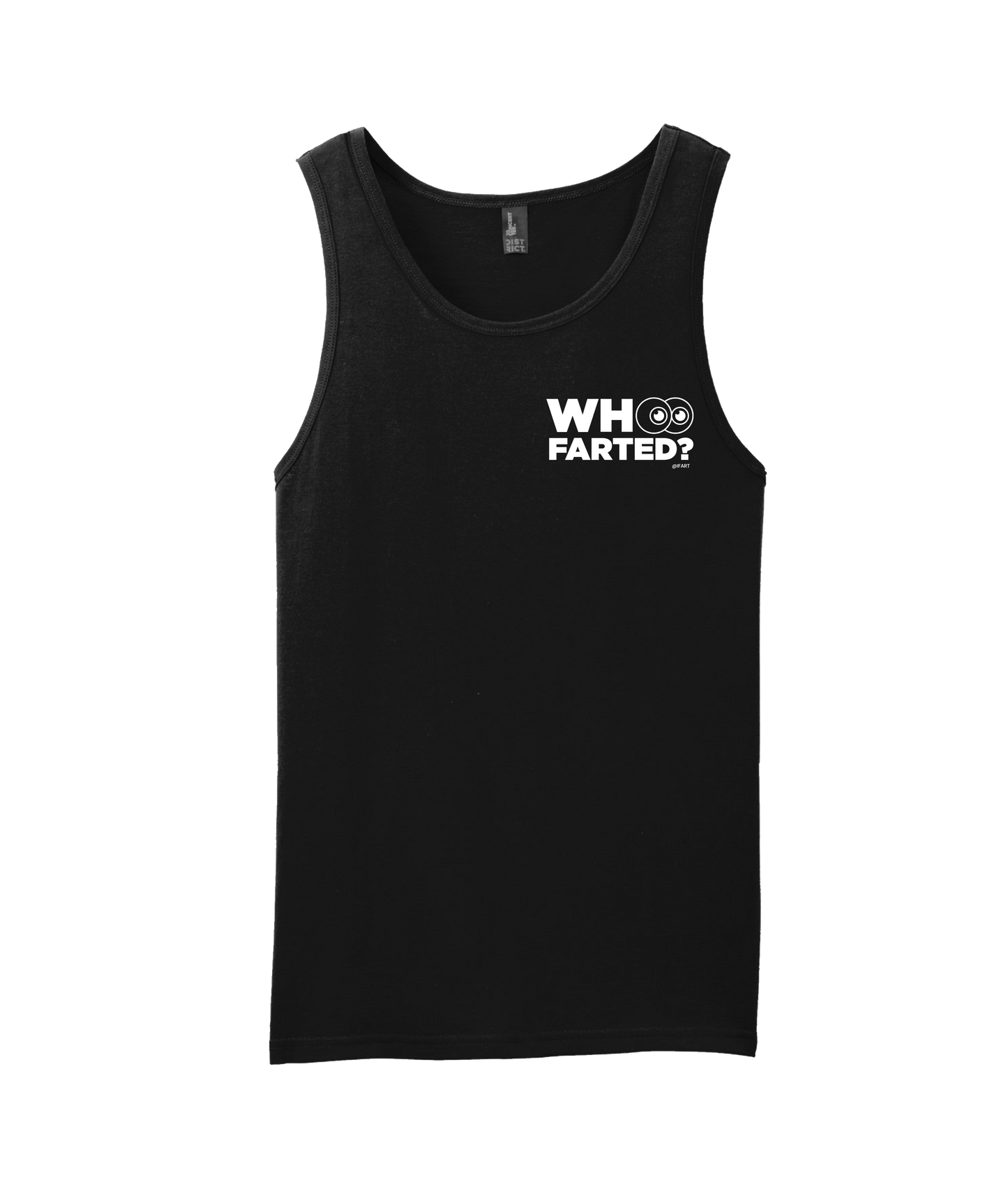 V-IFARTOP - WHO FARTED? - Black Tank Top