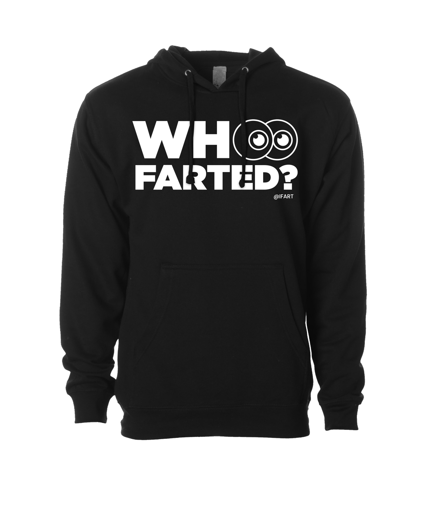 V-IFARTOP - WHO FARTED? - Black Hoodie