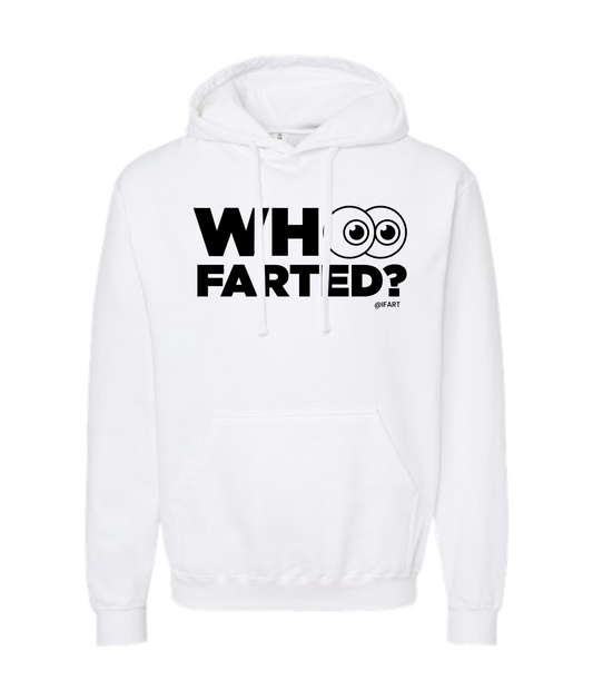 iFart - WHO FARTED? - White Hoodie