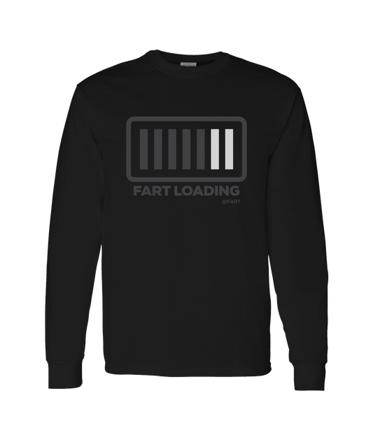 V-IFARTOP - FART LOADING - Black Long Sleeve T