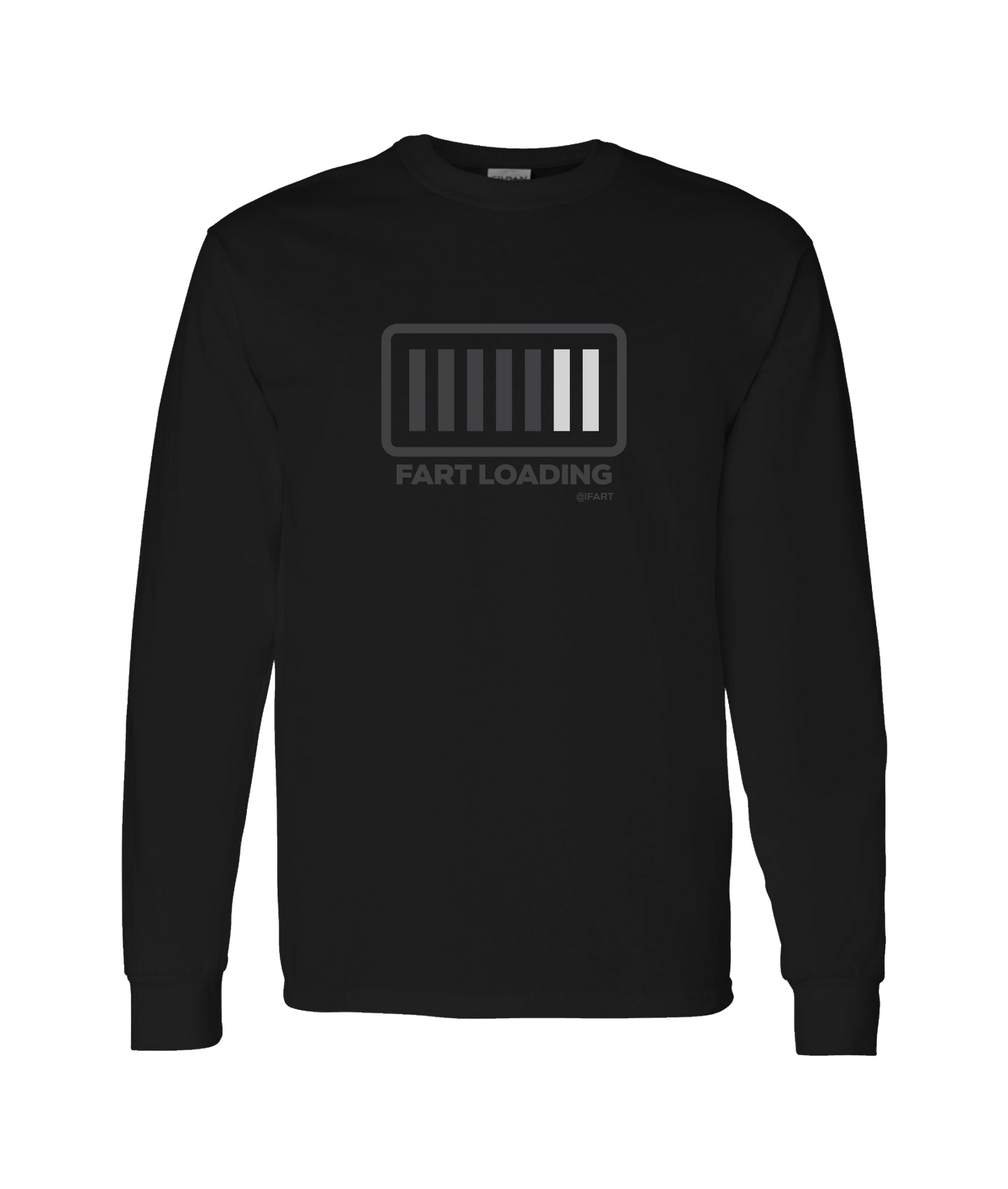 iFart - FART LOADING - Black Long Sleeve T