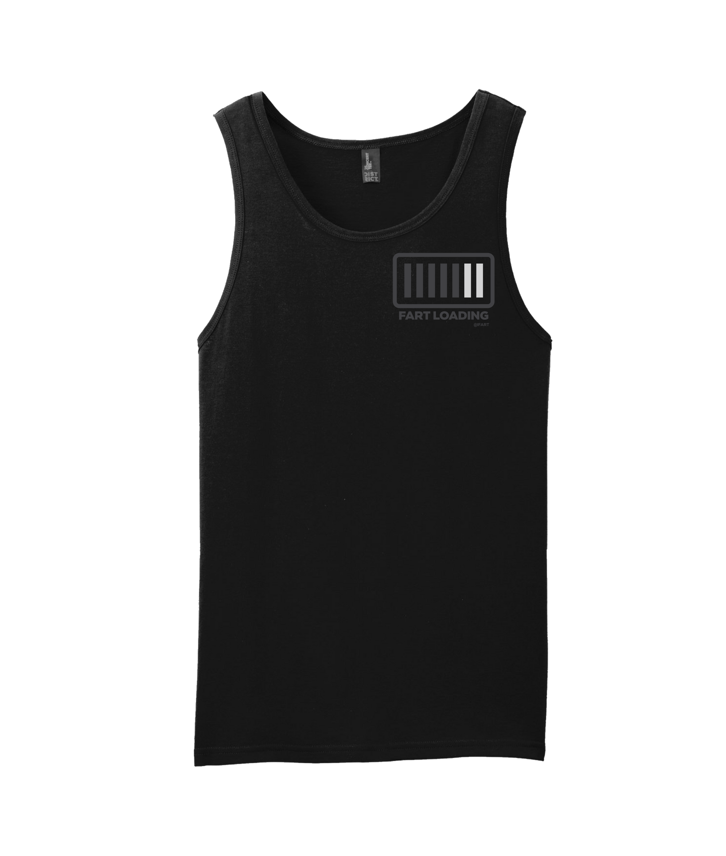 V-IFARTOP - FART LOADING - Black Tank Top