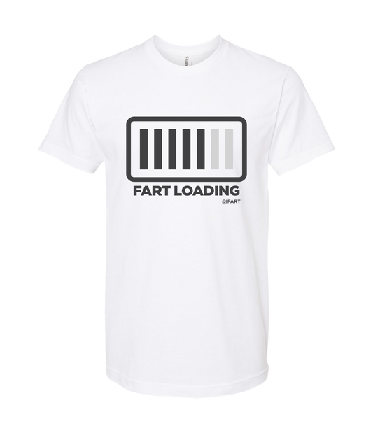 V-IFARTOP - FART LOADING - White T-Shirt