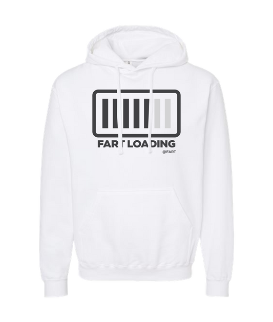 V-IFARTOP - FART LOADING - White Hoodie