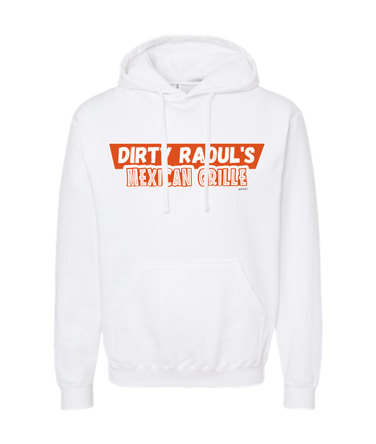 V-IFARTOP - DIRTY RAOUL'S - White Hoodie