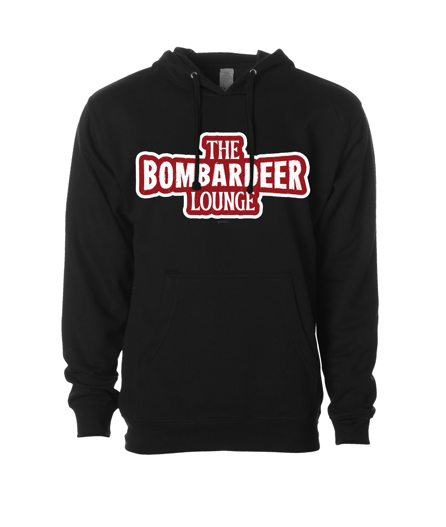V-IFARTOP - BOMBARDEER LOUNGE - Black Hoodie