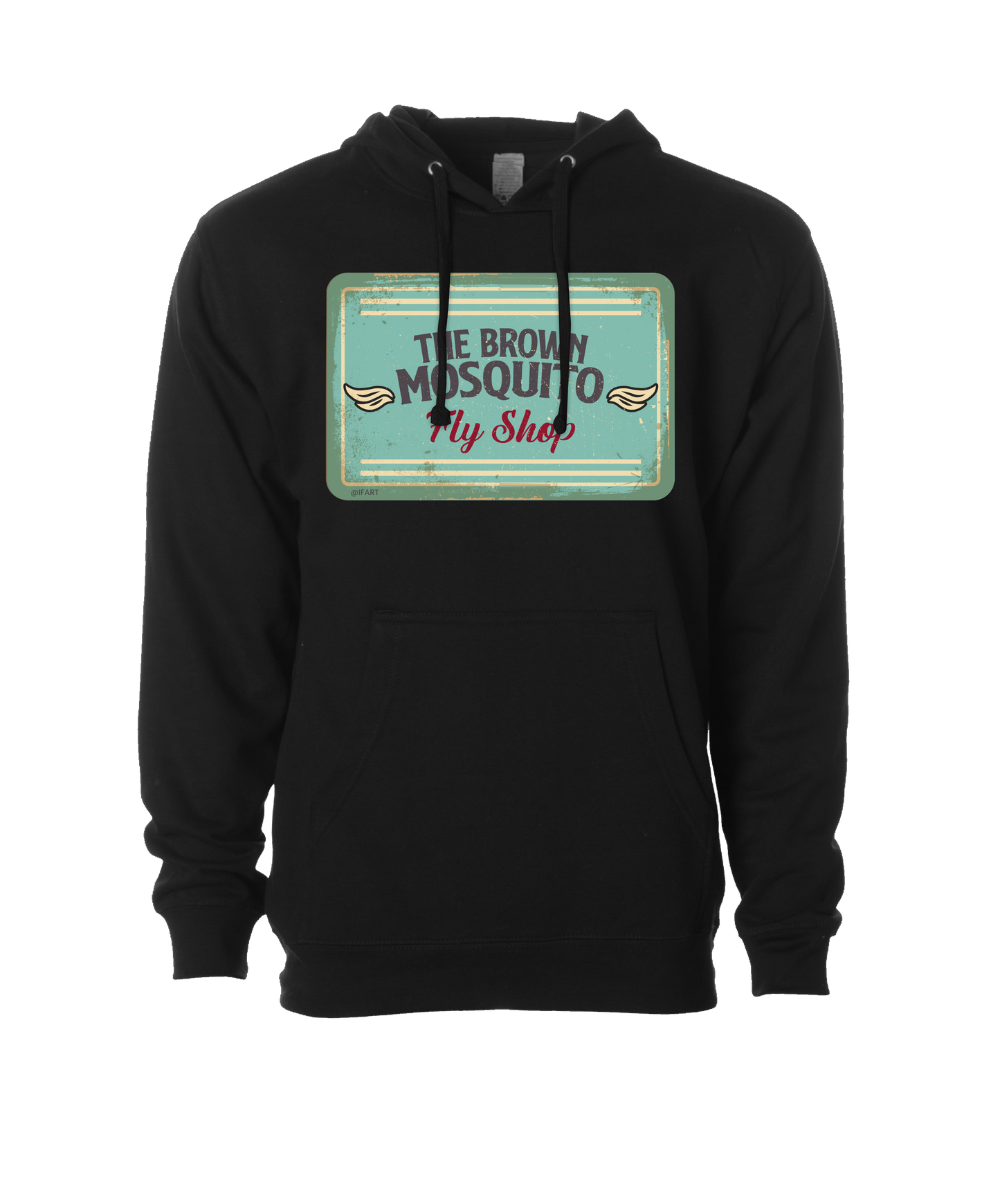 iFart - BROWN MOSQUITO - Black Hoodie