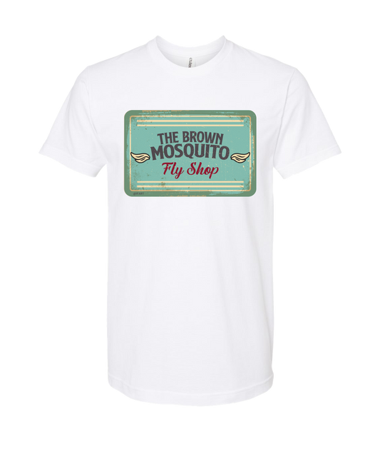V-IFARTOP - BROWN MOSQUITO - White T-Shirt
