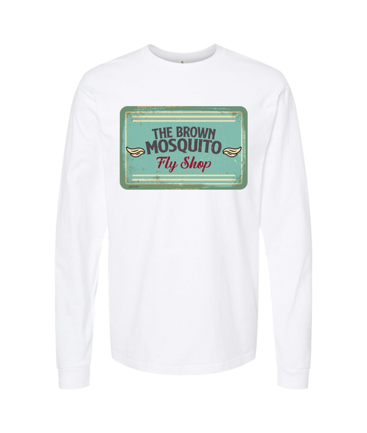 iFart - BROWN MOSQUITO - White Long Sleeve T