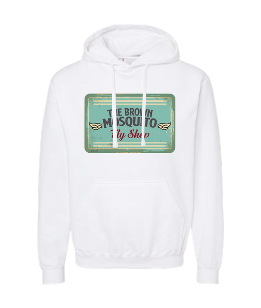 V-IFARTOP - BROWN MOSQUITO - White Hoodie