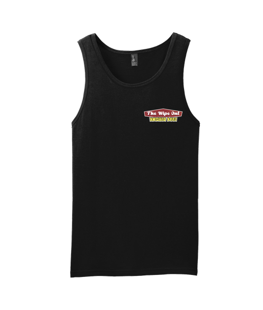V-IFARTOP - WIPE OUT - Black Tank Top