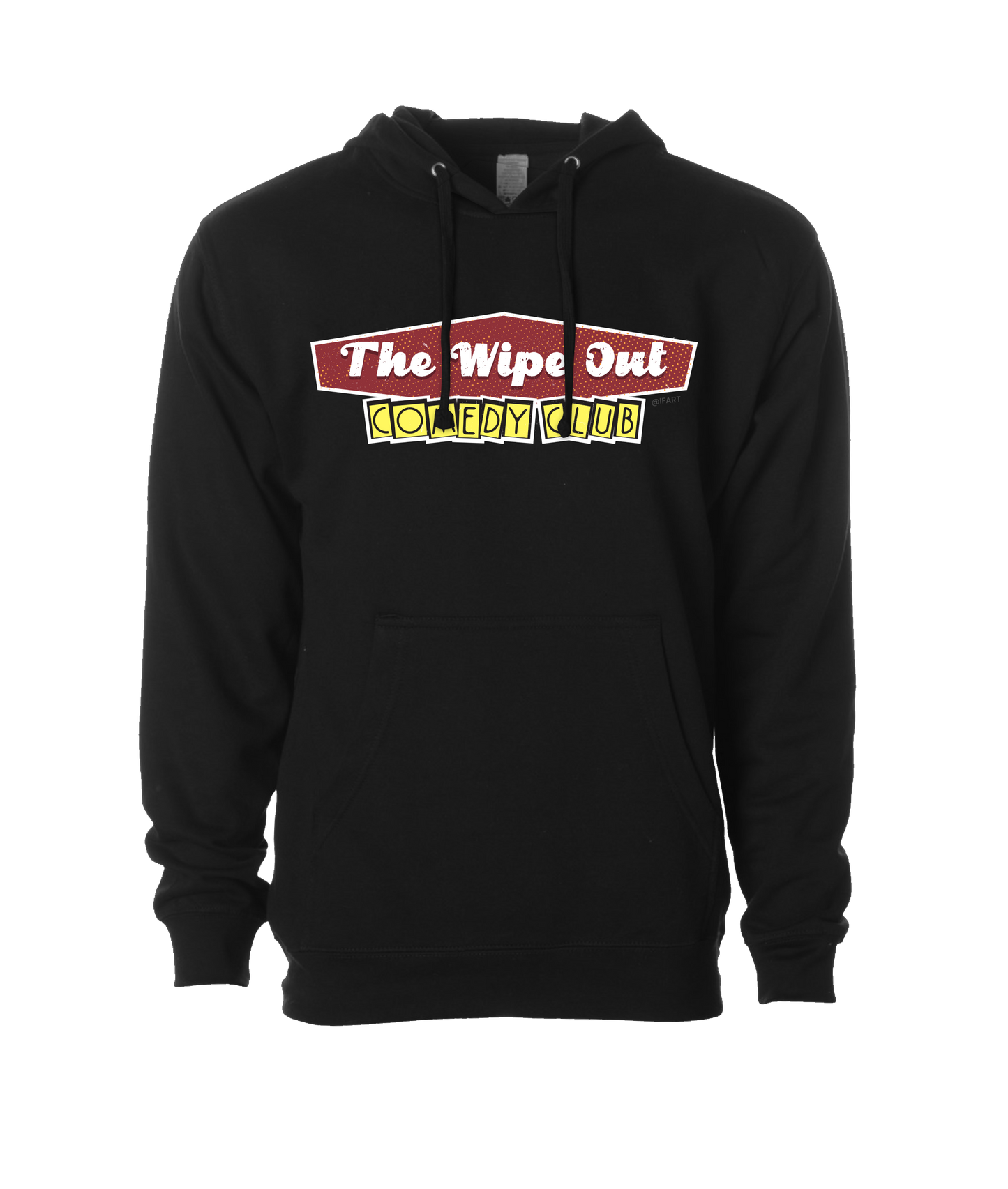 V-IFARTOP - WIPE OUT - Black Hoodie