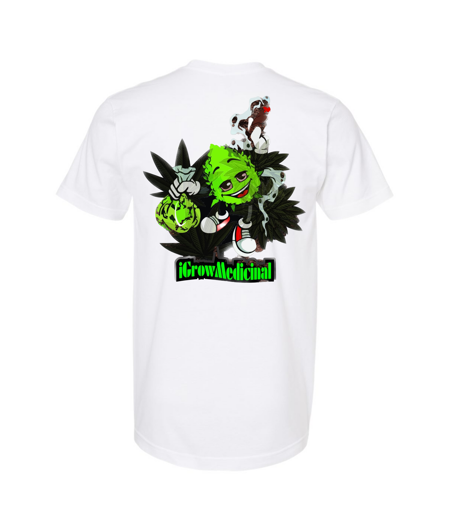 IGM Merch - iGrowMedicinal1 - White T Shirt