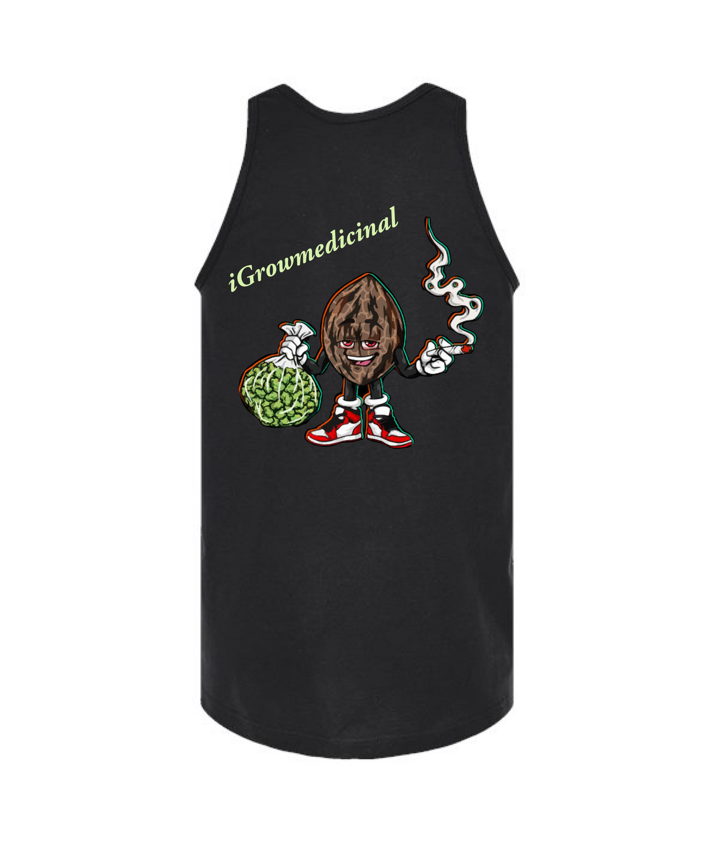 IGM Merch - iGrowMedicinal2 - Black Tank Top