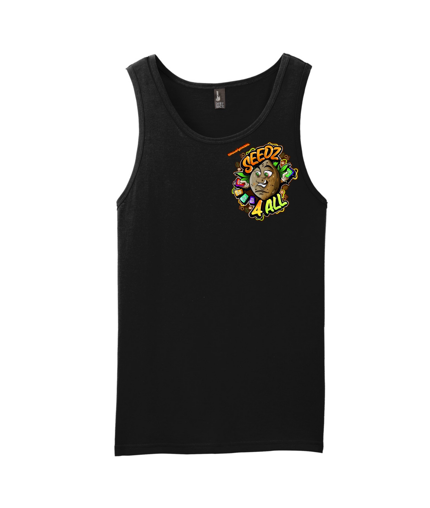 IGM Merch - iGrowMedicinal2 - Black Tank Top