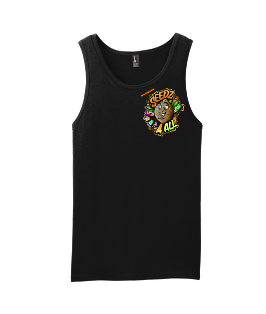 V-IGMMTOP - iGrowMedicinal2 - Black Tank Top