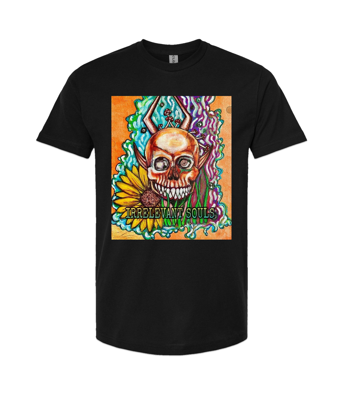 V-IRSTOP - LOGO 3 - Black T-Shirt