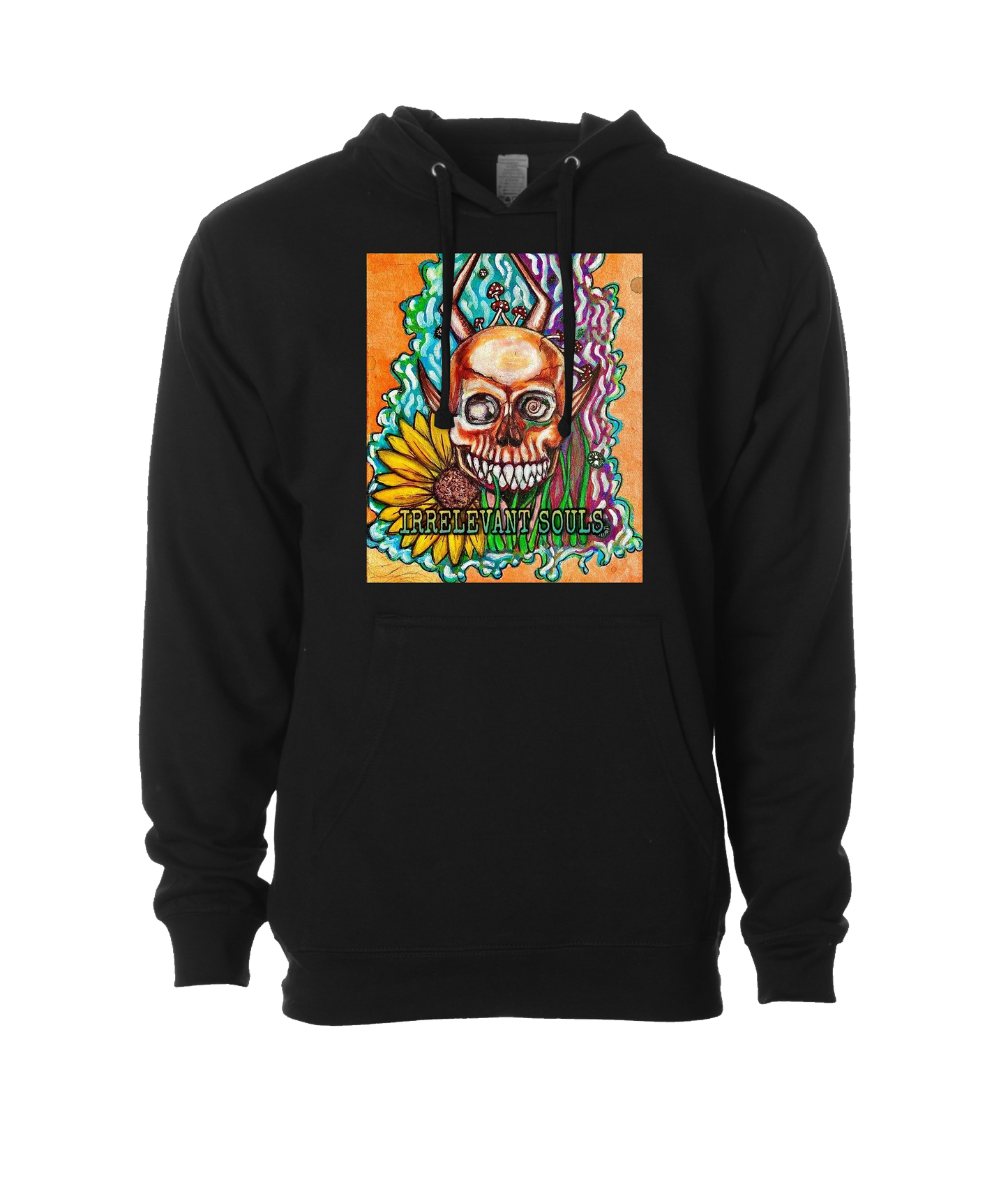 V-IRSTOP - LOGO 3 - Black Hoodie