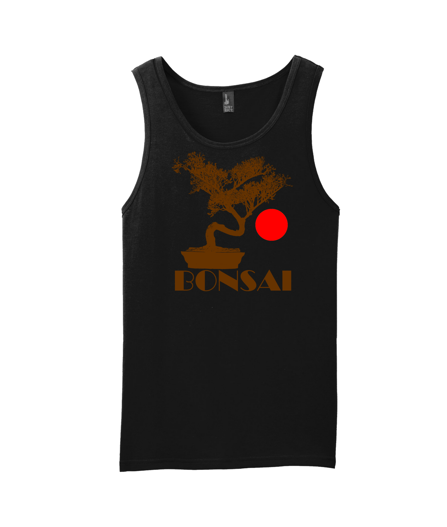 IMPACTEES STREETWEAR - Bonsai Tree - Black Tank Top