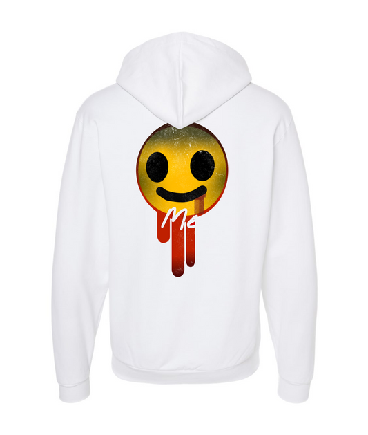 V-IGZMTOP - DRIZZLE - White Zip Up Hoodie