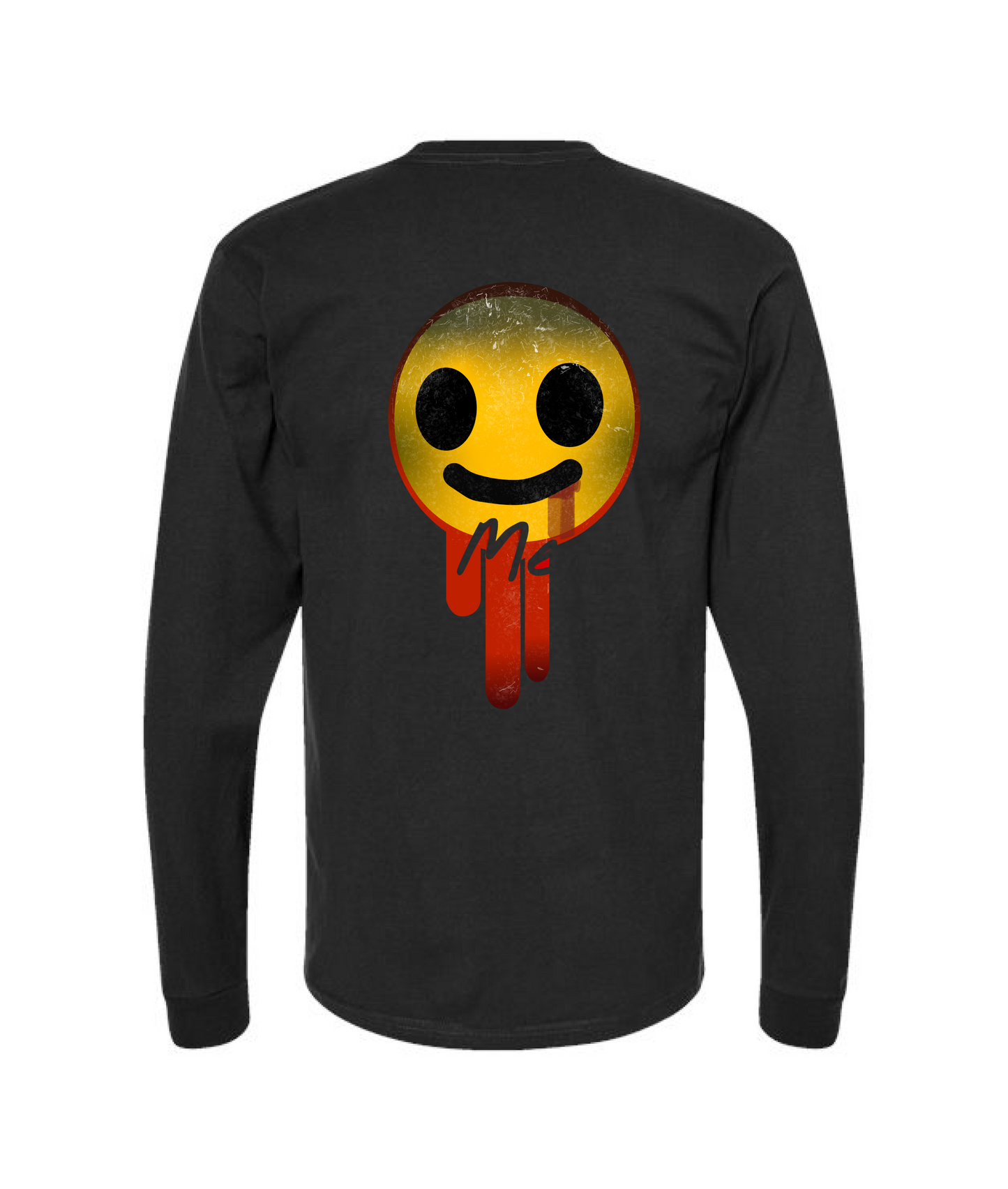 V-IGZMTOP - LEAVE ME ALONE - Black Long Sleeve T