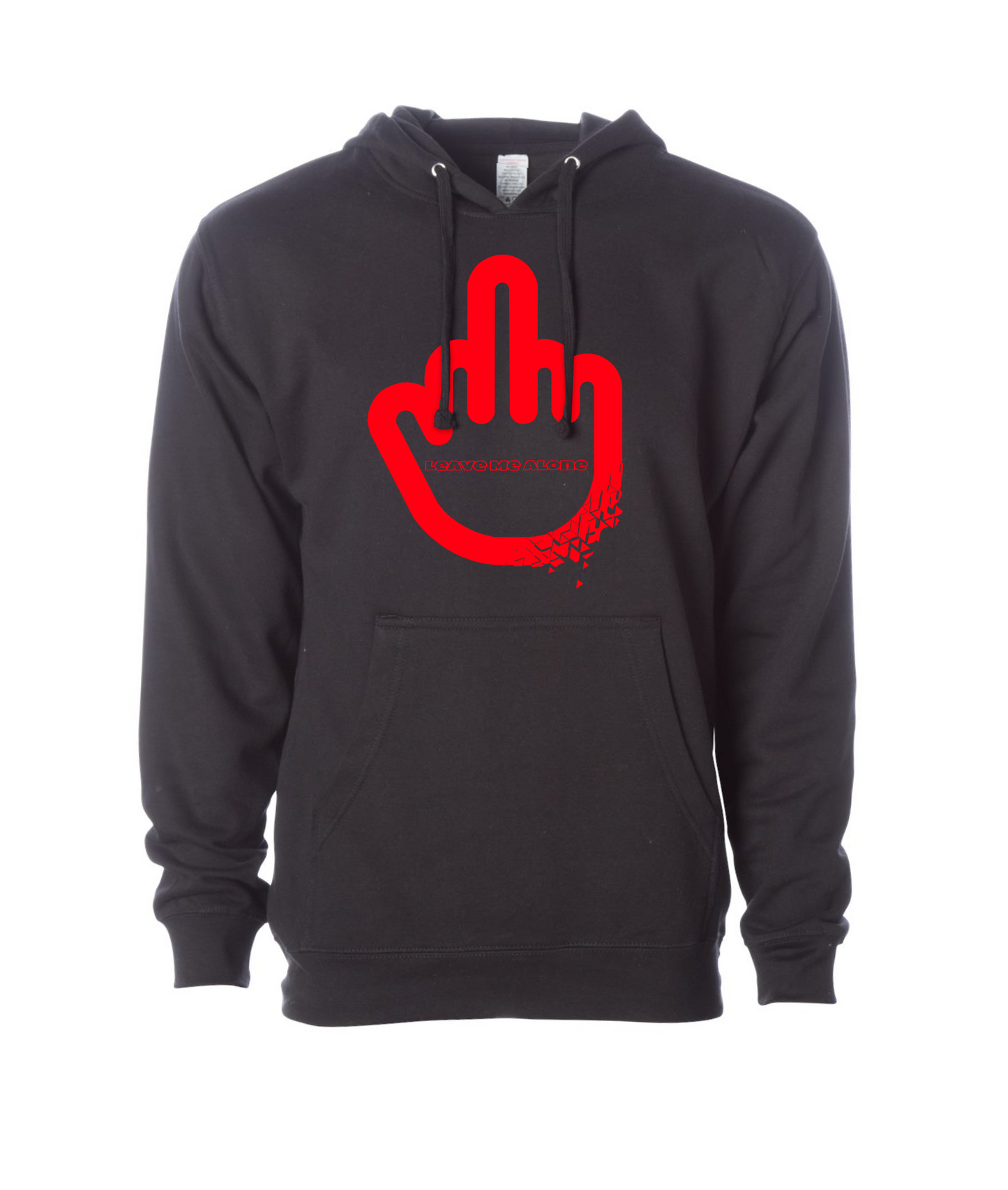 IzzleGangMerch - LEAVE ME ALONE - Black Hoodie