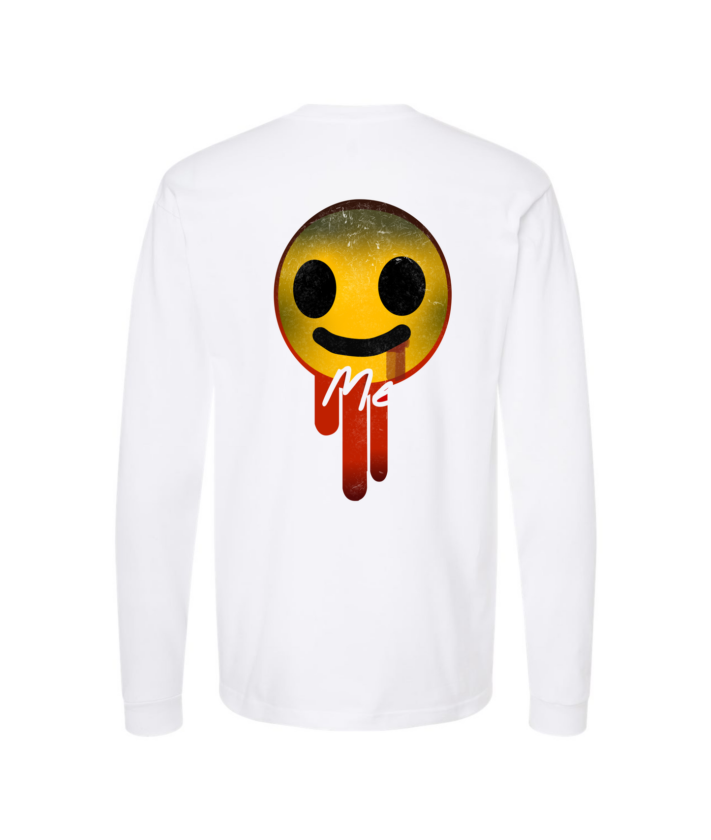 IzzleGangMerch - LEAVE ME ALONE - White Long Sleeve T