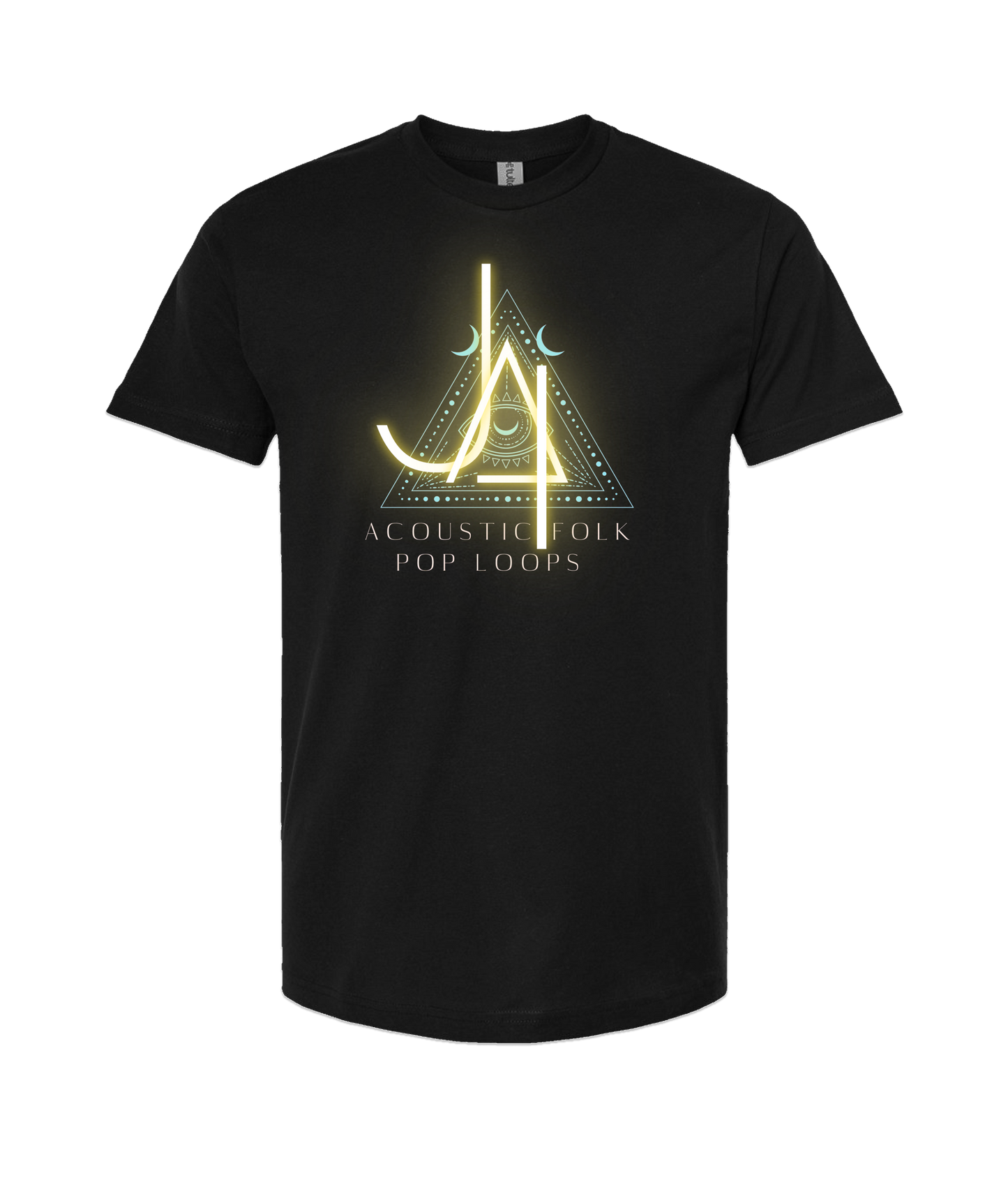 Johnny And I - j & i - Black T Shirt