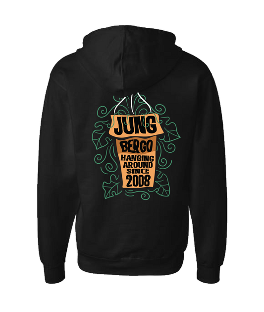Jung Bergo - Hanging Around Since 2008 - Black Zip Up Hoodie