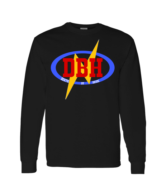 V-JBHMSTOP - JB HAVOC FMW TRIBUTE LOGO - Black Long Sleeve T