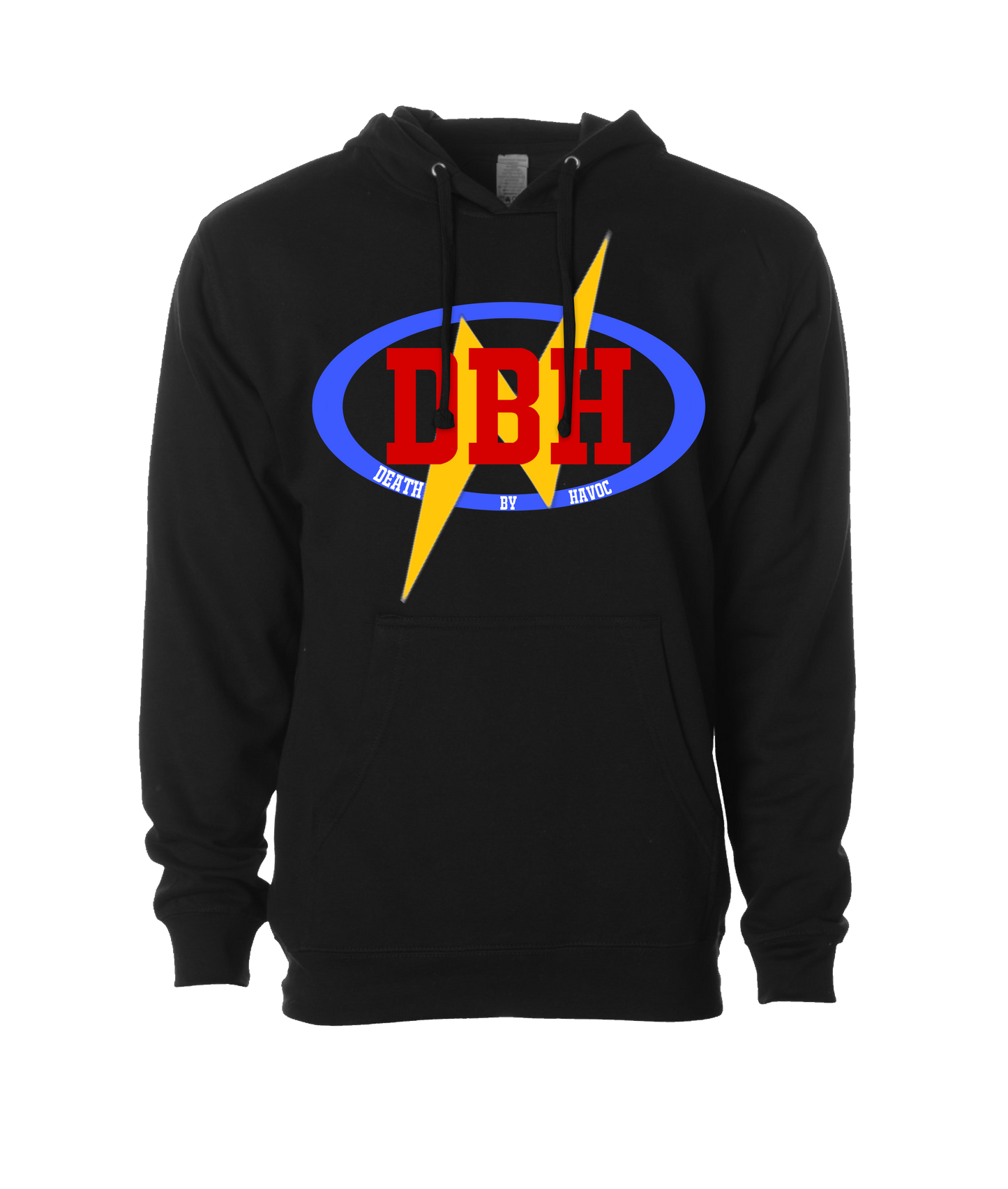V-JBHMSTOP - JB HAVOC FMW TRIBUTE LOGO - Black Hoodie