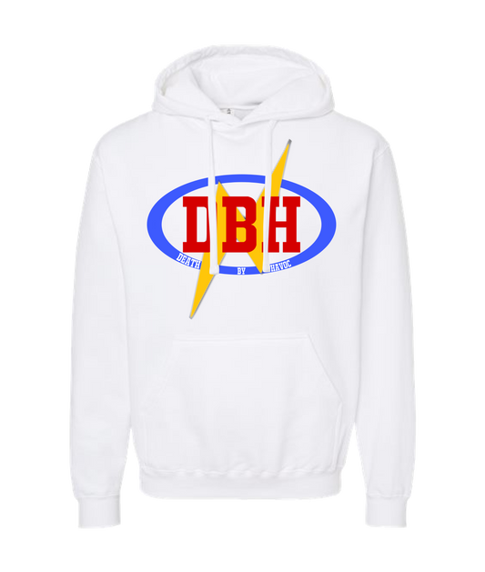 V-JBHMSTOP - JB HAVOC FMW TRIBUTE LOGO - White Hoodie