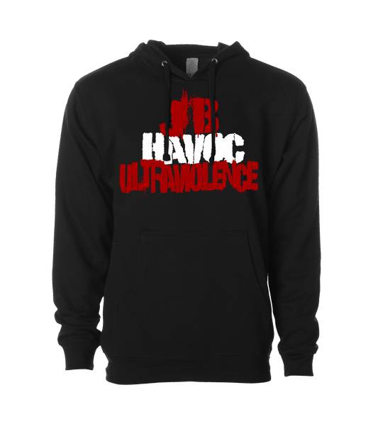 V-JBHMSTOP - JB HAVOC ULTRAVIOLENCE - Black Hoodie