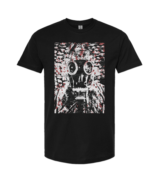 V-JBPTOP - Gas Mask - Black T-Shirt