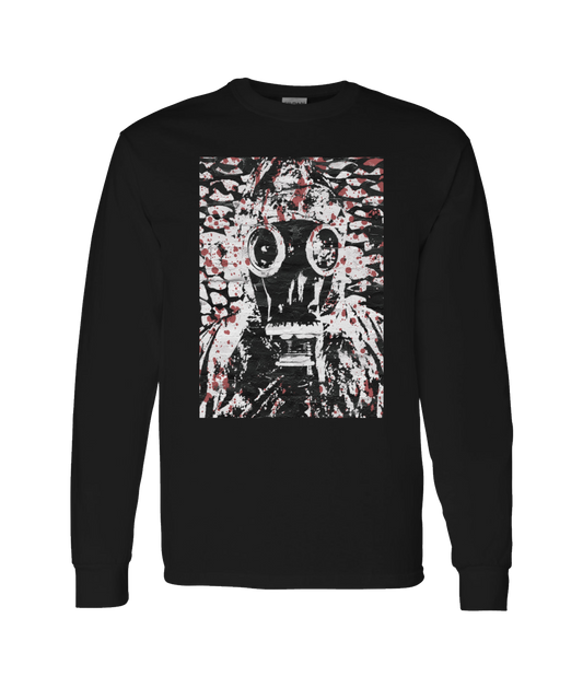 V-JBPTOP - Gas Mask - Black Long Sleeve T