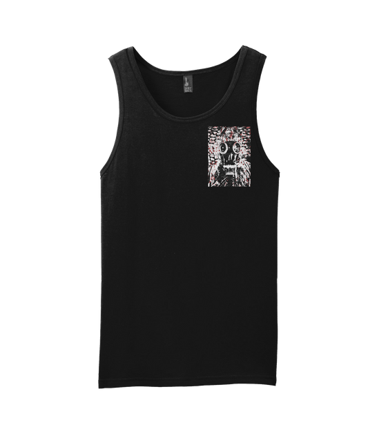 V-JBPTOP - Gas Mask - Black Tank Top