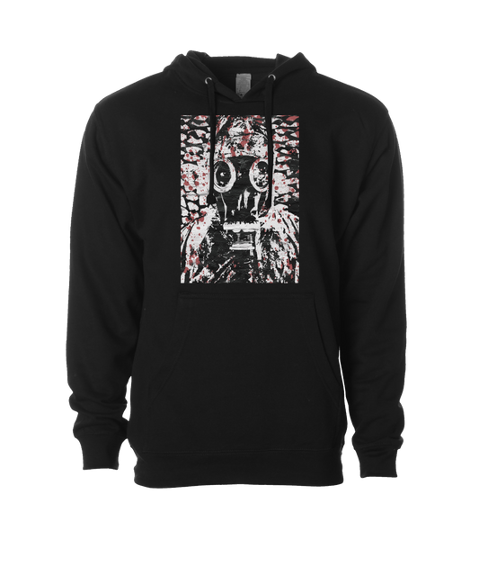 V-JBPTOP - Gas Mask - Black Hoodie