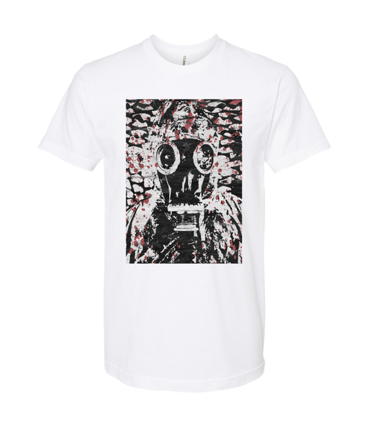 V-JBPTOP - Gas Mask - White T Shirt