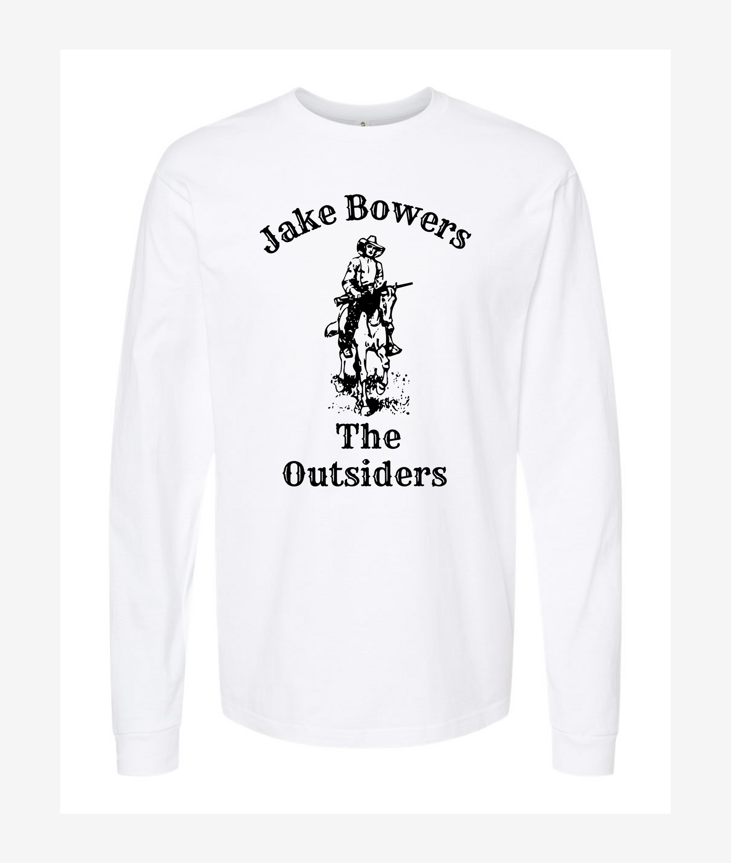 Jake Bowers Swag - The Outsiders - White Long Sleeve T