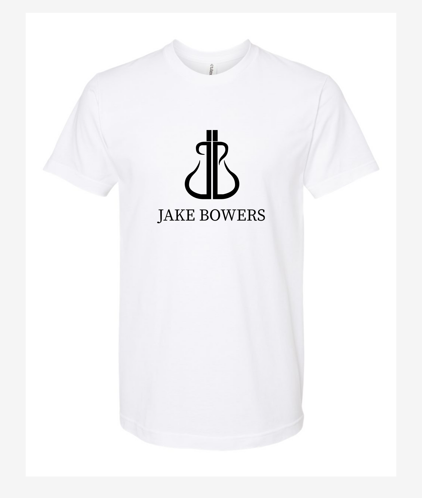 Jake Bowers Swag  - Logo - White T-Shirt