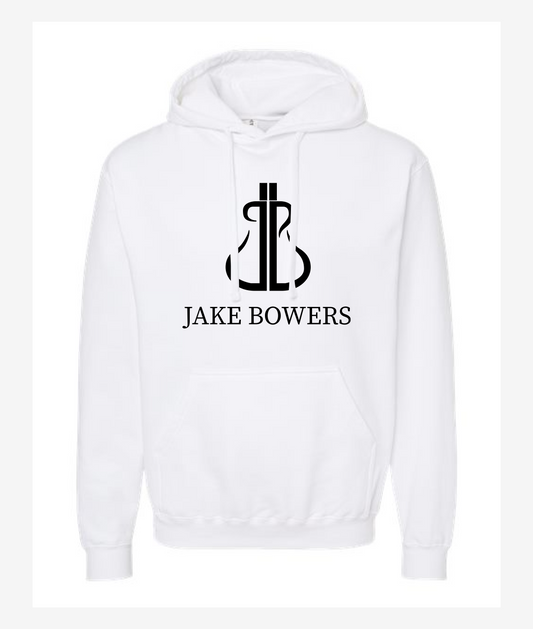 Jake Bowers Swag  - Logo - White Hoodie