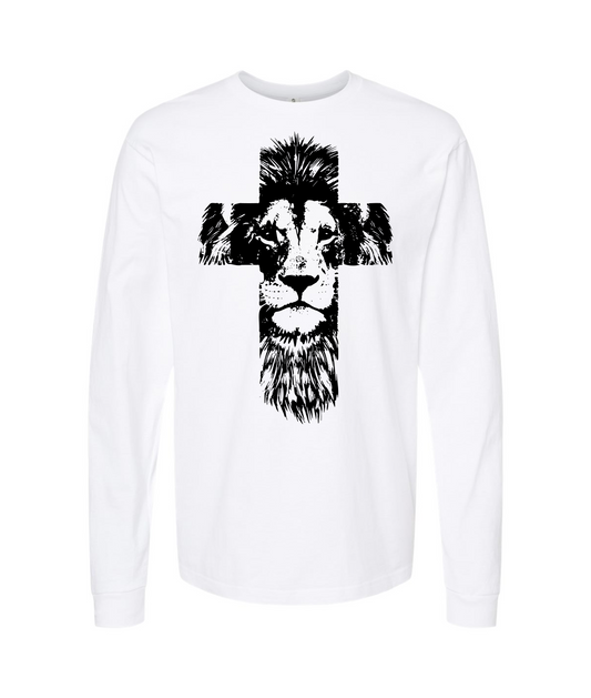 Joshua Cathey Lion Cross Logo Long Sleeve T